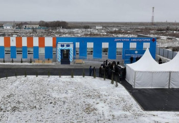 В ауле Каракеткен Кызылординской области открылась новая амбулатория
