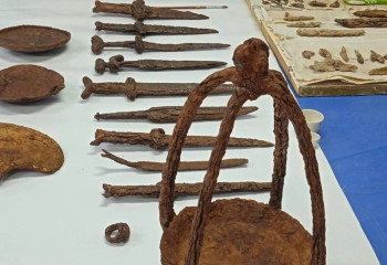 В Узбекистане археологи нашли древнейшее металлическое оружие