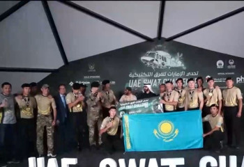 Команда «Сункар» завоевала «золото» на соревнованиях спецназа в ОАЭ