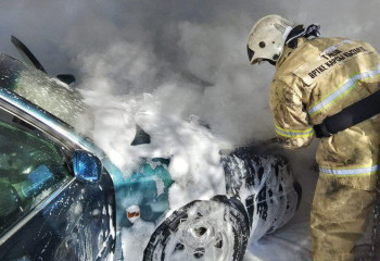 Горячий февраль: три случая возгорания автомобилей произошли в Казахстане