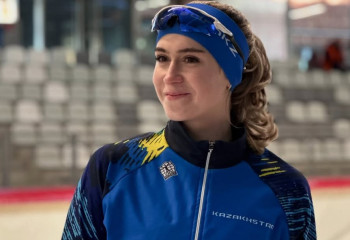Алина Дауранова конькимен жүгіруден әлем кубогында күміс алды