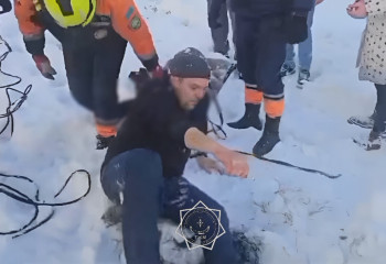 Житель Петропавловска спас собаку, но оказался в ловушке холодного колодца