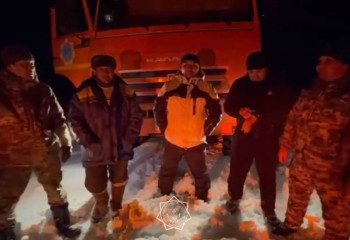 Ұлытау облысында далада қалған үш тұрғын аман табылды