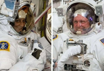 NASA astronaut Suni Williams breaks spacewalk record