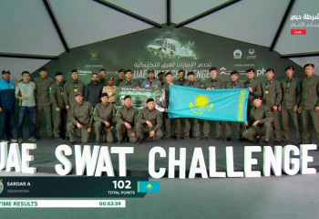 ‘Sardar A’ team of State Security Service of Kazakhstan successfully completes 2nd stage of 