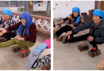 Китайские бабушки-ниндзя на тренировке восхитили соцсети