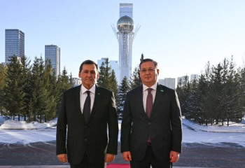 Мұрат Нұртілеу Түрікменстан сыртқы істер министрімен кездесті