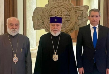 Armenian Apostolic Church supports peace initiatives of Astana