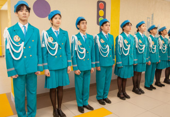 «Тәртіпті өзіңнен баста!»: елордалық оқушыларға жол жүрісі қағидалары түсіндірілді