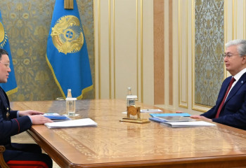 Президент ІІМ басшысы Ержан Сәденовті қабылдады