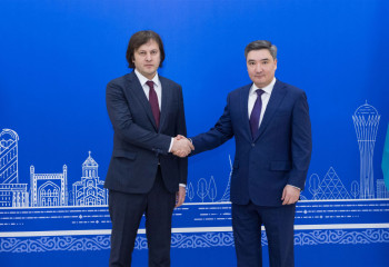 Prime Ministers of Kazakhstan  and Georgia  discuss trade and economic cooperation issues