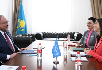 Cooperation with UN Women discussed at Kazakh FM
