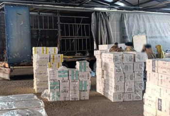 Крупную партию сигарет пытались нелегально провезти из соседней страны в Казахстан