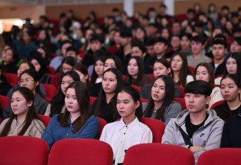 В Актюбинской области провели встречу со студентами в рамках 