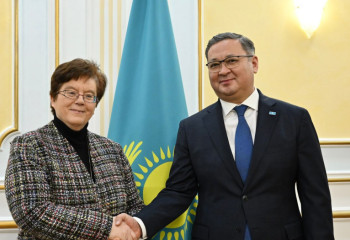 Kazakh FM receives  Ambassador of Germany
