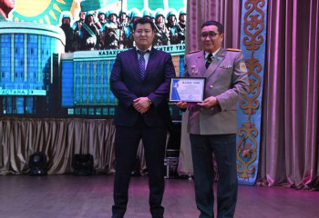 Вуз Астаны отмечает первый юбилей военной кафедры