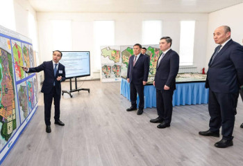 Олжас Бектенов ознакомился с генеральным планом Косшы
