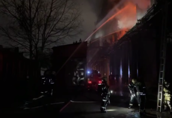 В Москве при пожаре на электрозаводе спасены 120 человек