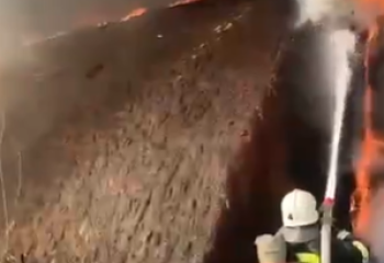 Алматыда қоймадан өрт шықты