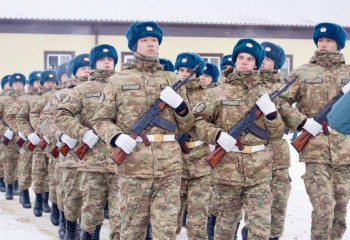 Қостанайда Ұлттық ұланның 250 сарбазы ант қабылдады