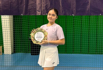 Казахстанская теннисистка завоевала два трофея на международном турнире ITF
