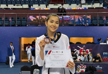 Қазақстандық таеквондошы БАӘ-дегі турнирде жүлдегер атанды