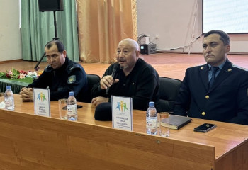 Аса ауылында заң және тәртіп мәселелері талқыланды