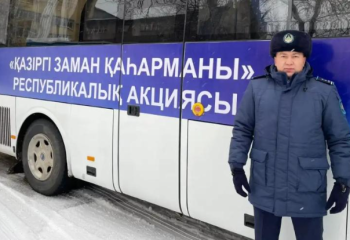 «Это наша работа»: полицейский из Астаны рассказал о спасении человека