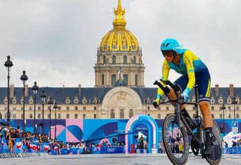 Велоспорт: Евгений Федоров Азия чемпионатында топ жарды