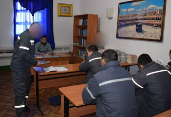 Осужденным Акмолинской области подарили религиозную литературу