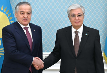 Тоқаев Тәжікстанның Сыртқы істер министрін қабылдады