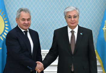 Tokayev and Shoigu discuss cooperation and regional security of Kazakhstan and Russia