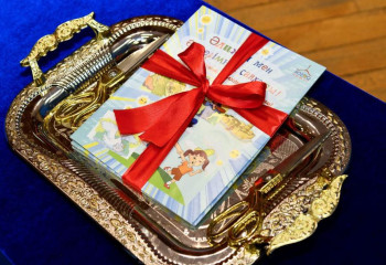 Астанада тарихи комикстің алғашқы шығарылымы таныстырылды