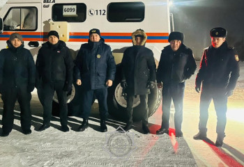 Қарағанды облысында далада қалған бес адам құтқарылды