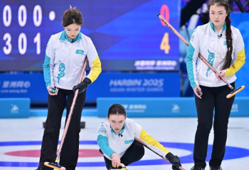 Харбин-2025: кёрлингтен әйелдер құрамасы жартылай финалға жолдама алды