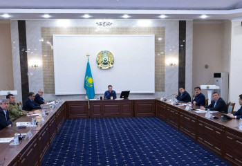 Олжас Бектенов су тасқыны кезеңіне дайындық жөнінде республикалық кеңес өткізді