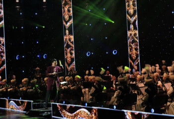 Алматыда Ескендір Хасанғалиевтің 85 жылдығына арналған концерт өтті