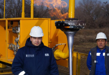 Новый газопровод провели для пяти сел Туркестанской области