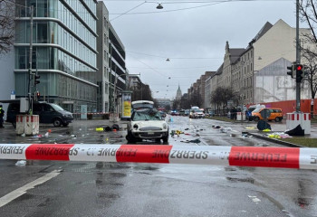 At least 27 injured in suspected car attack in German city of Munich
