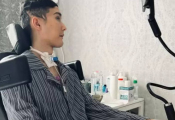 Желіде әскерден мүгедек болып келген Ербаянның оңалған фотосы тарады