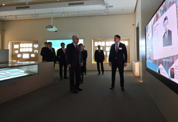 Мемлекет басшысы елордадағы бірқатар нысанды аралады