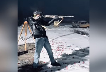 Димаш Кудайберген удивил поклонниц стрельбой из ружья