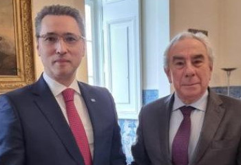 Ambassador of Kazakhstan to Portugal presented copies of credentials