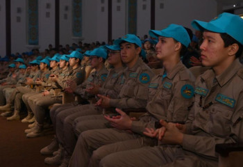 Классу «Жас сарбаз» столичной школы присвоили имя легендарного Бориса Керимбаева