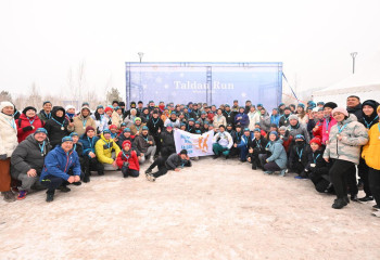 Спортивный забег Taldau Run прошел в Астане