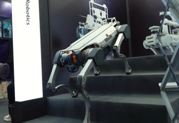 Китайский робопес впервые принял участие в спасательной операции