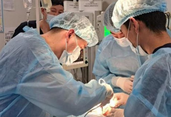 Шымкенттік дәрігерлер 4 айлық сәбидің бүйрегін сақтап қалды