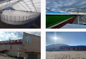 Ақмолада хоккей корты мен спорт алаңдары салынады