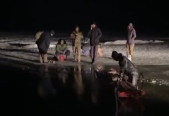 Жамбыл облысында бес балықшы құтқарылды