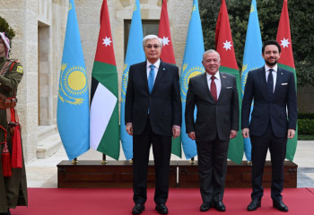 Президент Әл-Хусейния сарайына барды